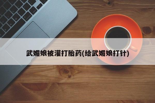流产药使用武媚娘被灌打胎药(给武媚娘打针)